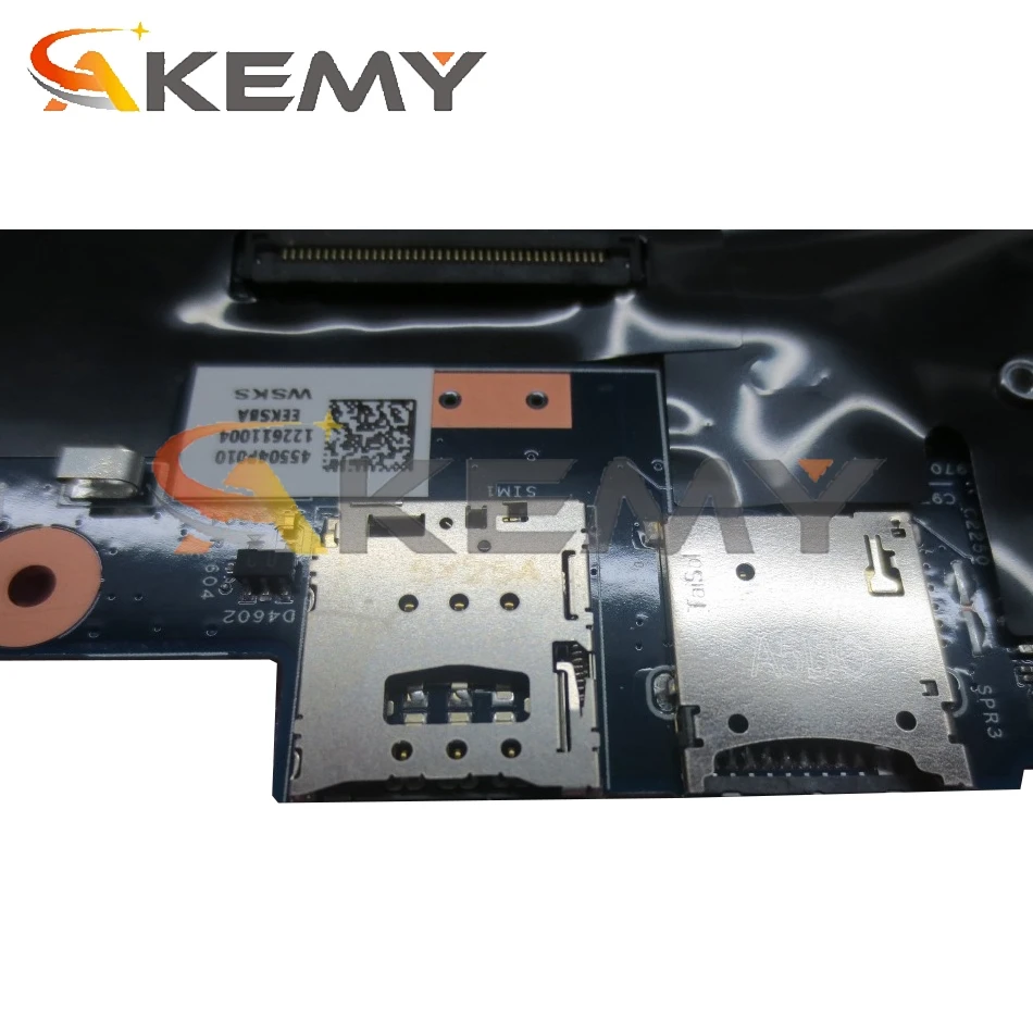 

For Lenovo ThinkPad X1 Yoga 1st Gen X1 Carbon 4th Gen laptop motherboard 14282-2M W/ i5 6200/6300U CPU 8G-RAM Mainboard