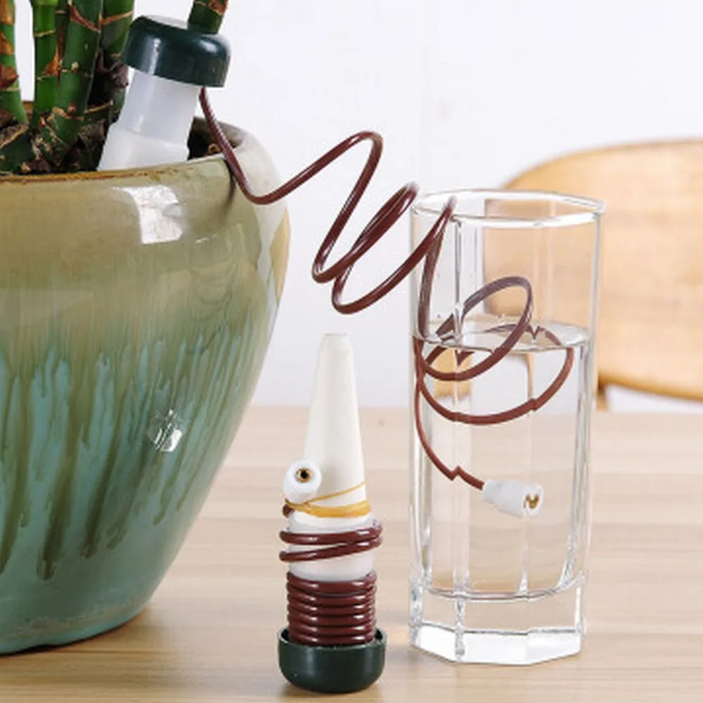 4pcs/set Automatic Plant Waterers Watering Devices Dripper Potted Plants Self Device Garden Supplies | Дом и сад