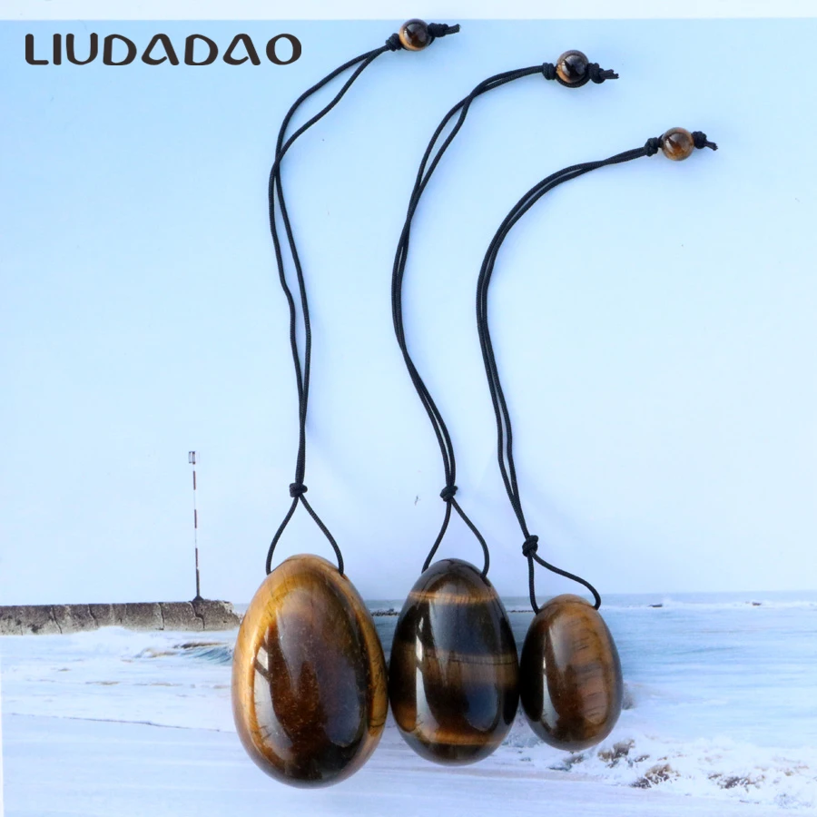 LIUDADAO 3 шт./компл. маленькие и крупные тигровые глазные яйца Yoni массажер ручной мяч