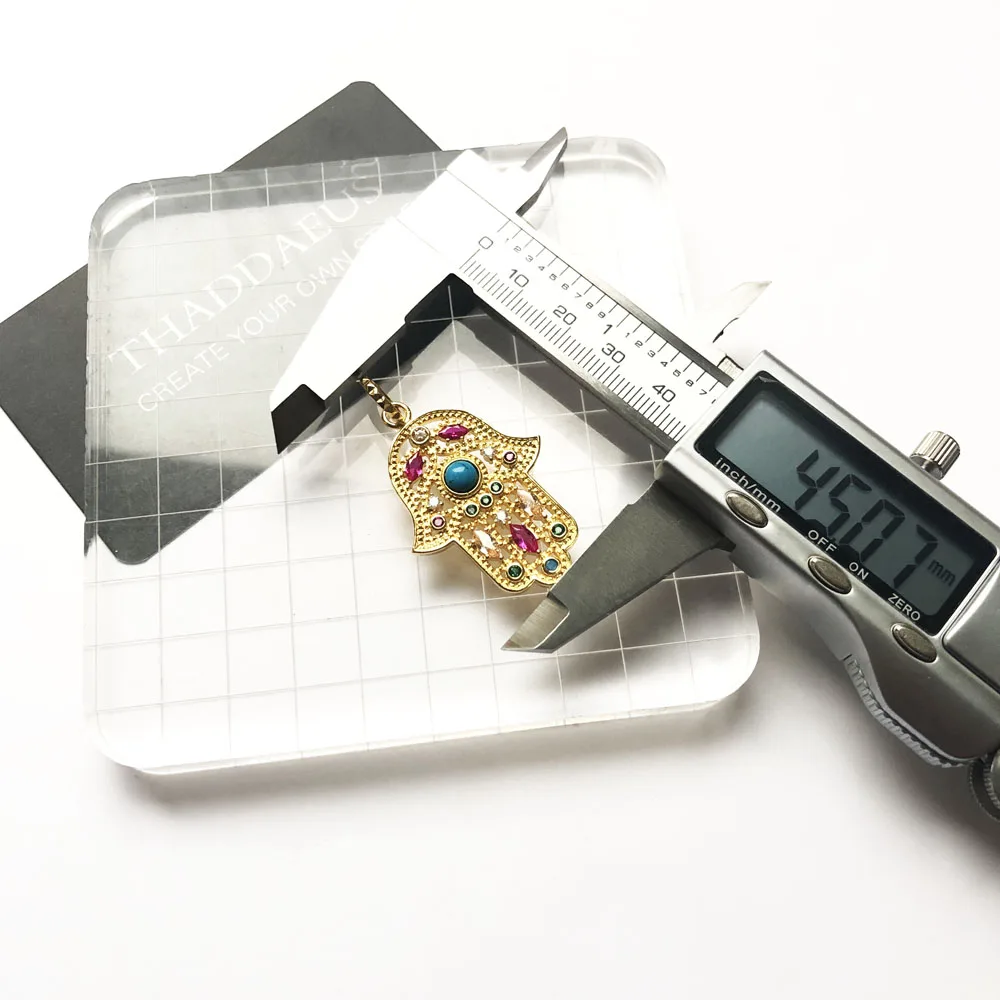 Кулон Рука Фатимы Ювелирное Украшение из серебра 2020 пробы в богемном стиле