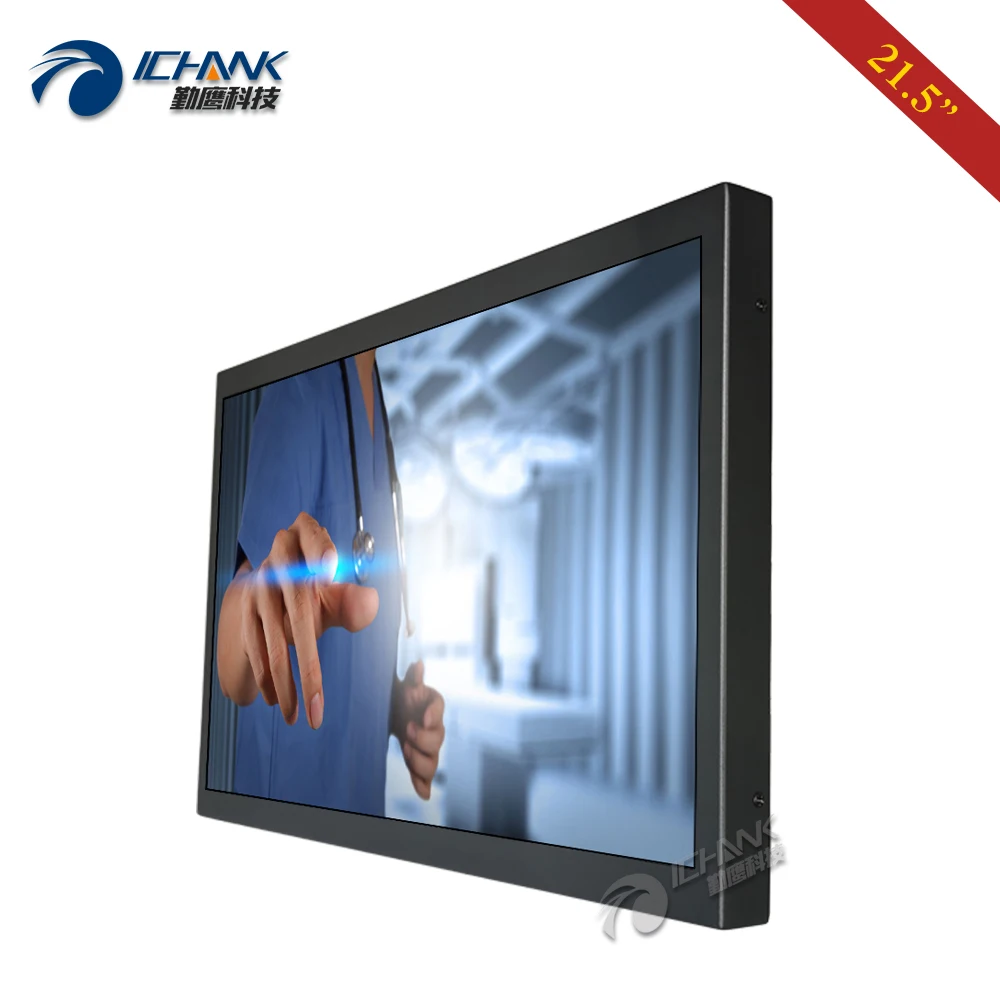 ZB215TC-59D/21," дюймовый 1920x1080 16:9 широкоформатный HDMI USB VGA привод Бесплатный десять-точечный емкостный сенсорный ПК-монитор ЖК-экран