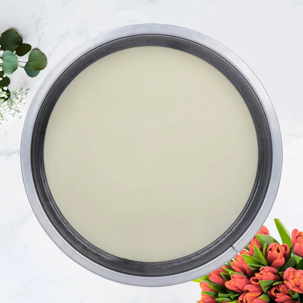 

Beige 8 Inches Fixed Tone Drum Cover Drum Skin Premium Leather Replacement Accessories Skin for African Drums Surface