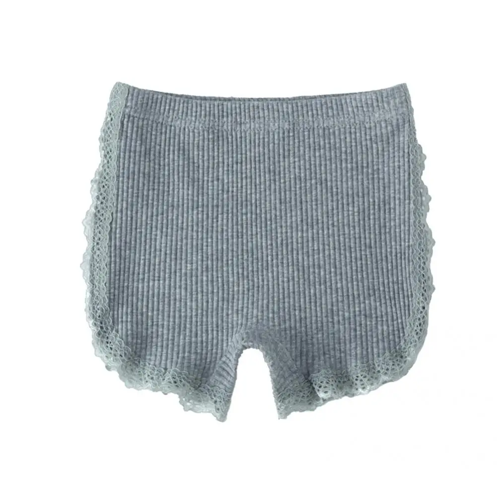 

4 Colors Soft Girls Solid Color Leggings Safety Pants Pit Stripes for Going Out