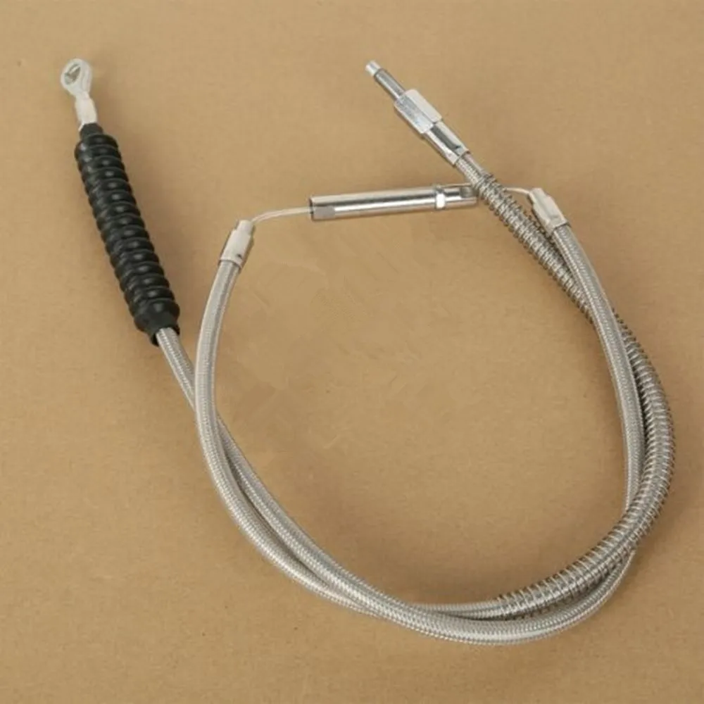

55 1/4" Latest Braided Clutch Cable For Harley Sportster 1200 Iron 883 XL1200