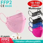 Многоразовая респираторная маска в форме рыбы KN95 Mascarilla FPP2 Homologada ffp2mask FPP2, защитные маски fpp2 для взрослых