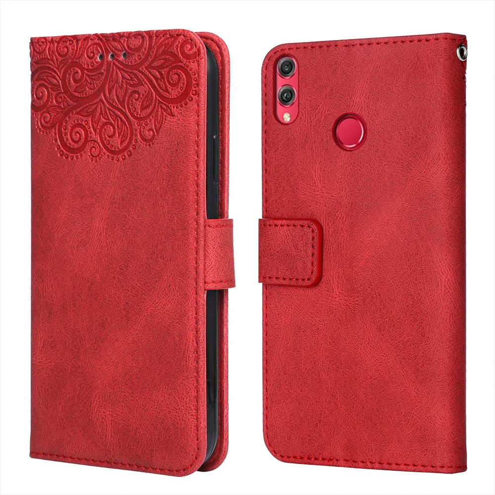 Для Huawei Nova 4 цветок тиснение чехол VCE-AL00 VCE-TL00 VCE-L22 кожаный чехол-книжка с откидной крышкой для Huawei Nova4 крышка