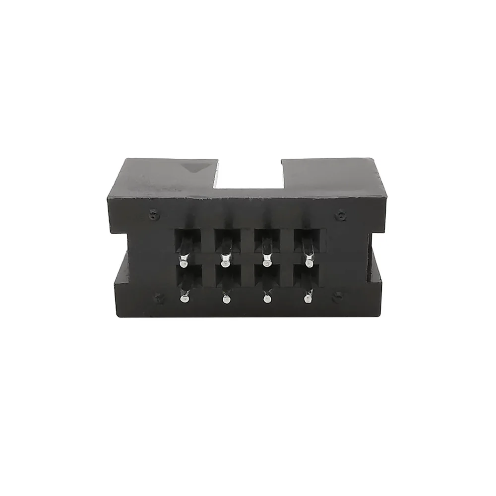 5 шт. DC3 8-контактный Двойной Прямоугольный штекер 2 54 мм JTAG штепсельная вилка