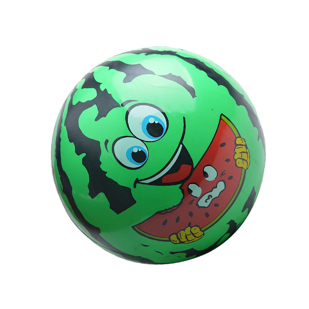 Надувной надувной шар для пляжного бассейна с изображением арбуза и лица 8 66