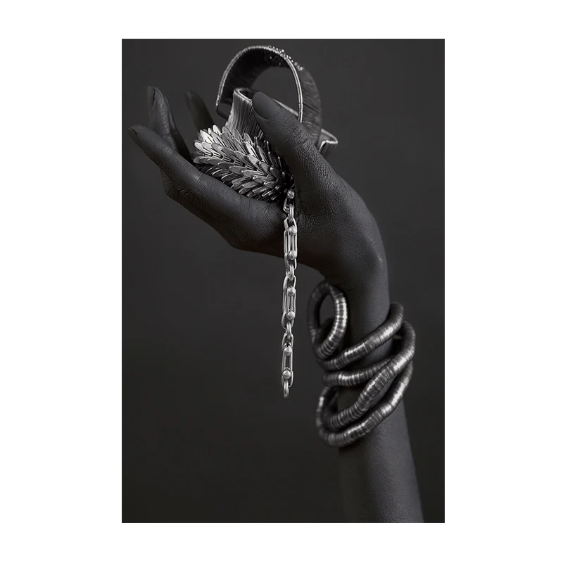 

African Art Prints Black Hands Holding Jewelry Canvas Painting Posters and Prints Wall Art Pictures for Living Room Home Decor
