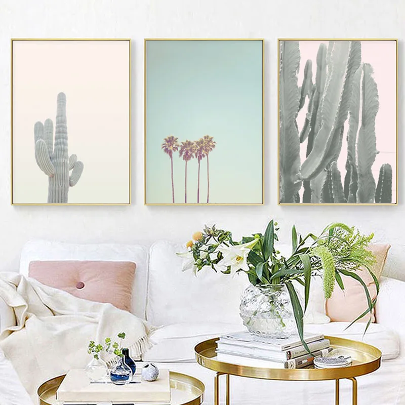 Скандинавское минималистское полотно свежее настенное искусство современные