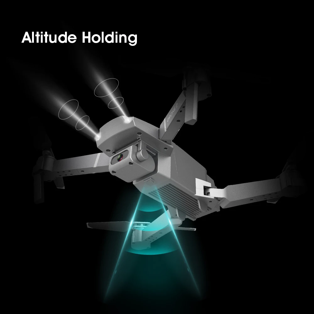 E68 складной Профессиональный Дрон с камерой 4K HD селфи WiFi FPV широкоугольный