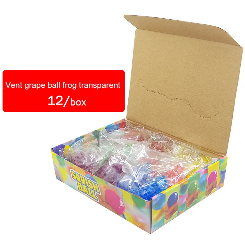 

Squeeze Toy Classic Gift Present Spongy Banana Bead Stress Ball Toy Stress Relief Modern Parent-child Interactive for Kids Adult