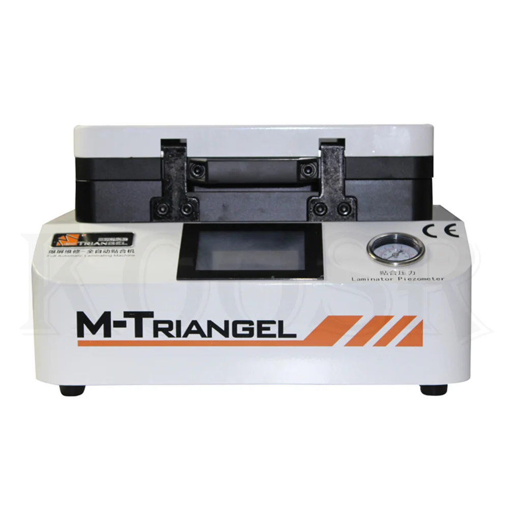 M Triangel 12 ''вакуумное ламинирование для удаления пузырьков в одном плоском экране Iphone Samsung Huawei мобильный