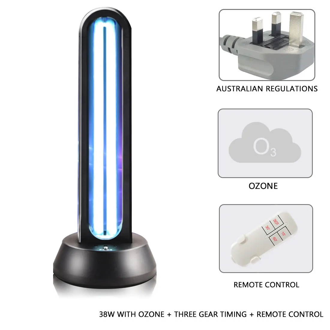 

Light Bulb UV Ozone Ultraviolet lamp 110V/220V Quartz lamp UVC Sterilizer Home Kill