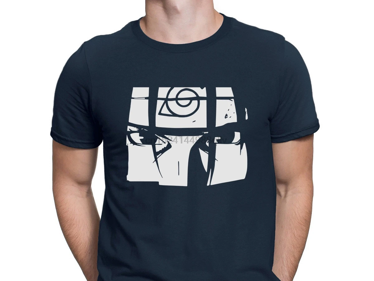 Itachi футболки круглый воротник Уникальный принт Солнечный свет футболка для