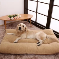 dog bed mat for large dogs soft pet dog mattress 2 sides available washable bed for cats camas para perro cushion