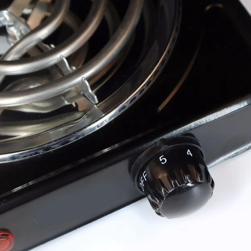 Портативная электрическая горелка для сохранения тепла одинарная плита