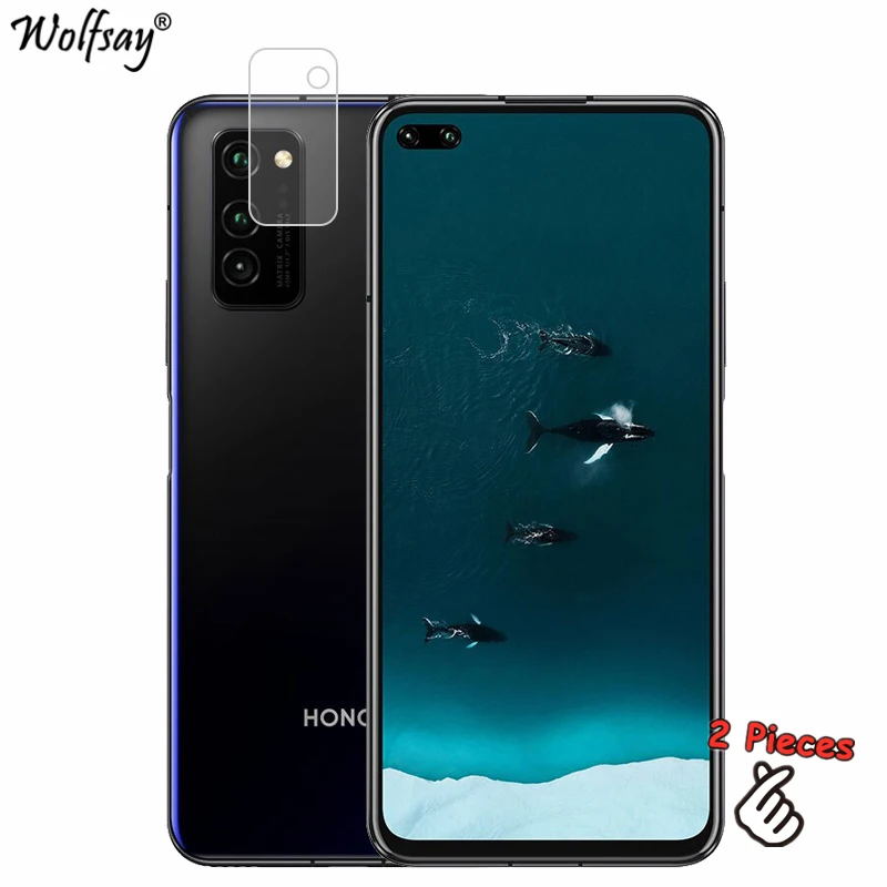 

2 шт. Nano стекло для камеры Huawei Honor V30 Защитная пленка для экрана для Honor V30 полное покрытие стекло для Honor View 30 6,57"