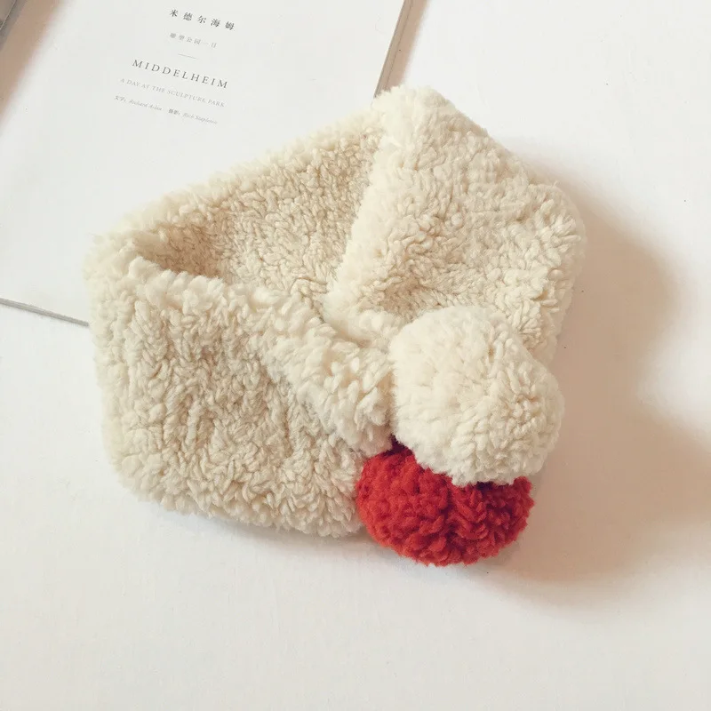 Корейский стиль новинка чистый цвет овечья шерсть помпон для малышей Детские