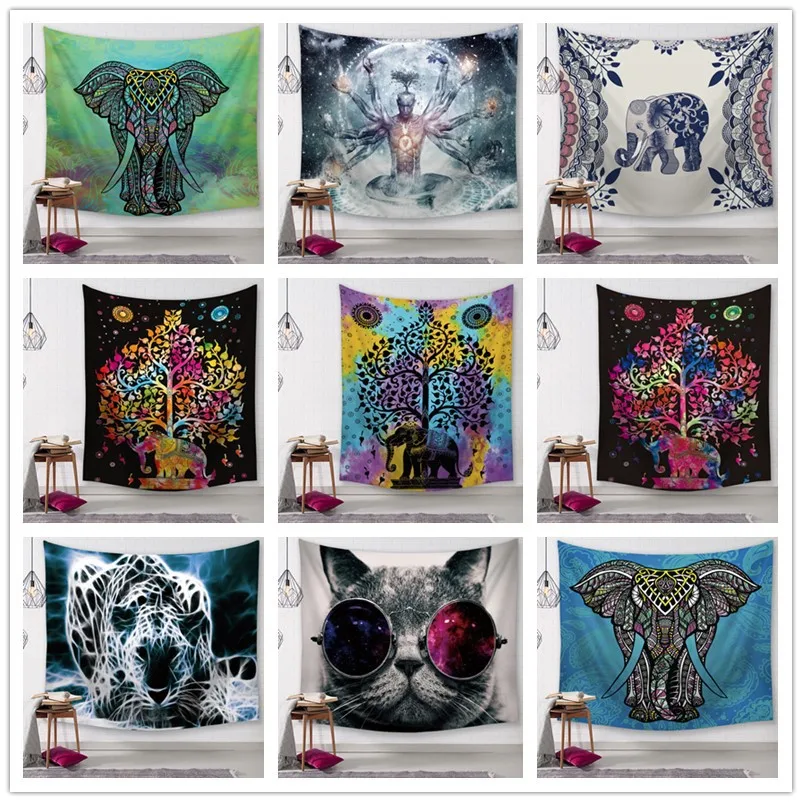 Гобелен для украшения стен тканевый декоративный гобелен пляжное полотенце