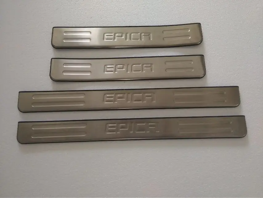 Накладка манжета из нержавеющей стали защитная накладка для педали двери Chevrolet