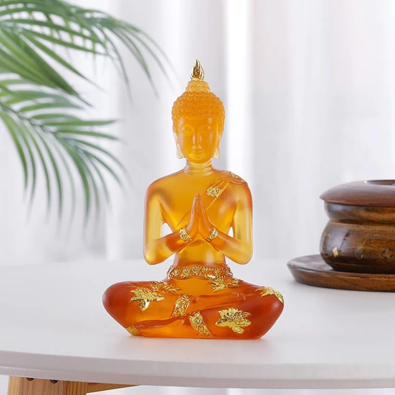 Искусственная Смола ручной работы буддизм фэншуй медитация домашний декор