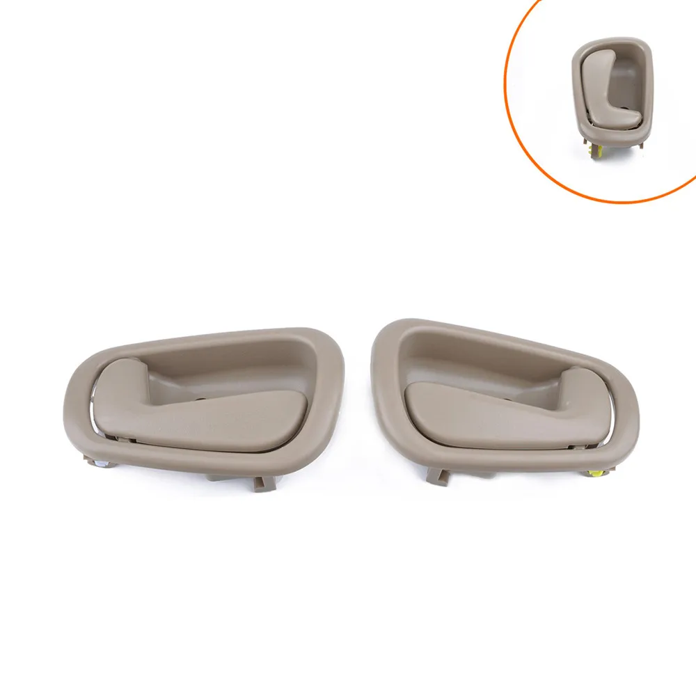 

2pcs For Toyota Corolla Chevy Left Right Inner Inside Door Handlel 69205-02050 69206-02050