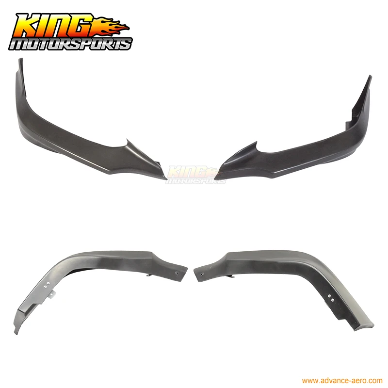 Подходит для 2012 2013 Honda Civic 9Th Gen 2Dr Door Coupe H Style переднего бампера губ PU|front bumper lip|bumper