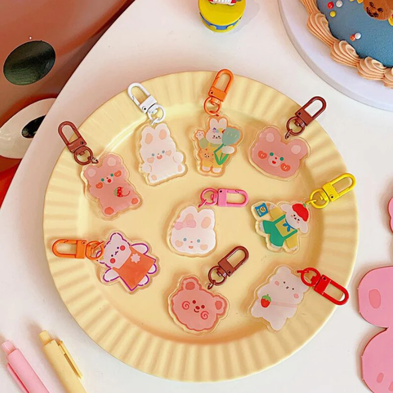 Чехол для наушников с изображением кролика медведя | Украшения и аксессуары