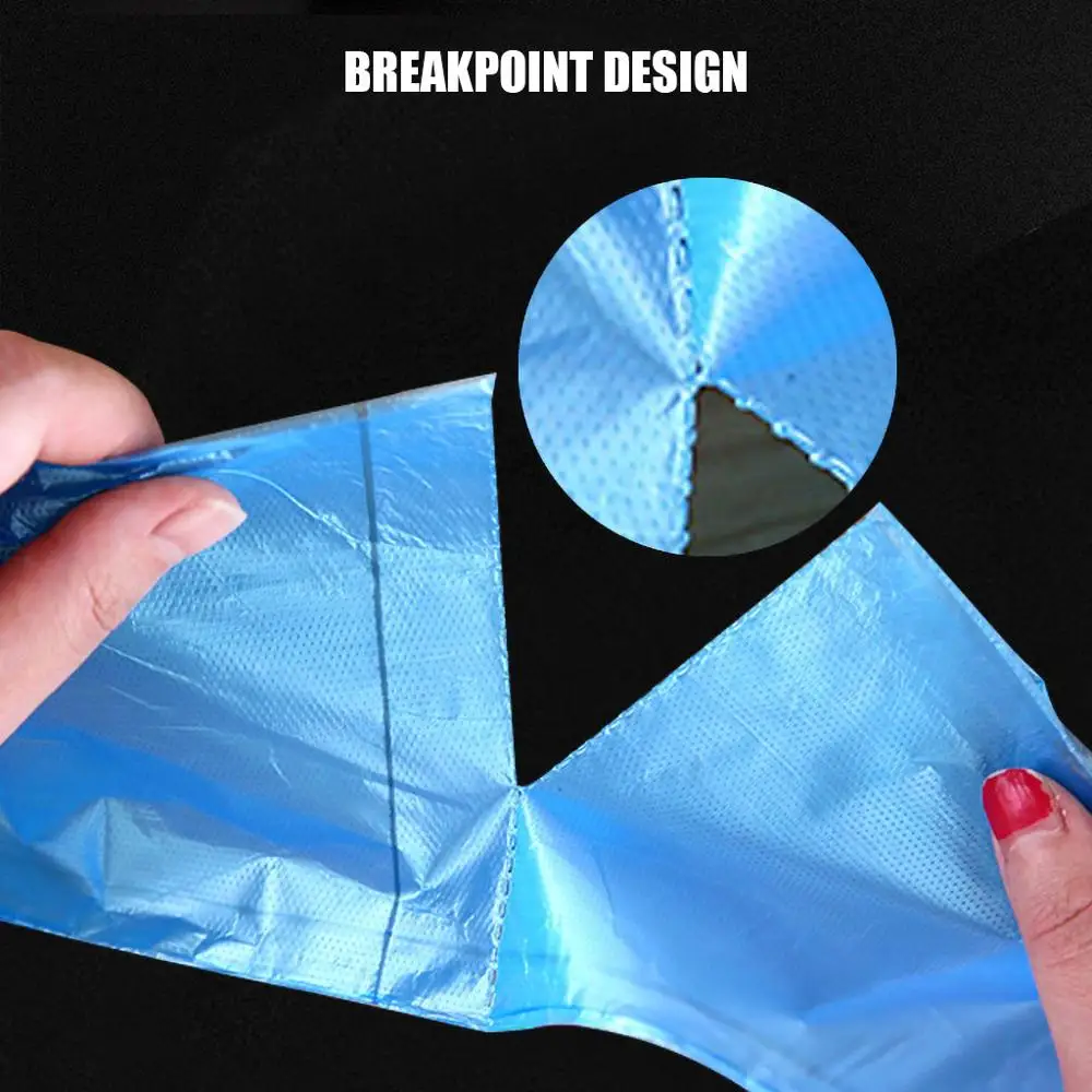 5 рулонных больших многоцветных мешков для мусора мешки ванной комнаты спальни