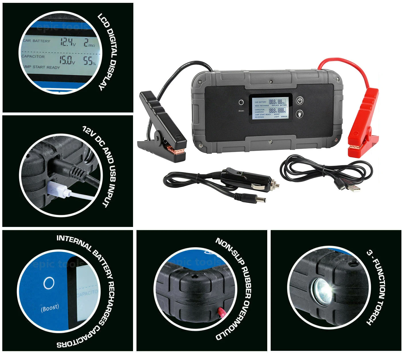 Пусковое устройство 12 В супер конденсатор для запуска двигателя Аварийный