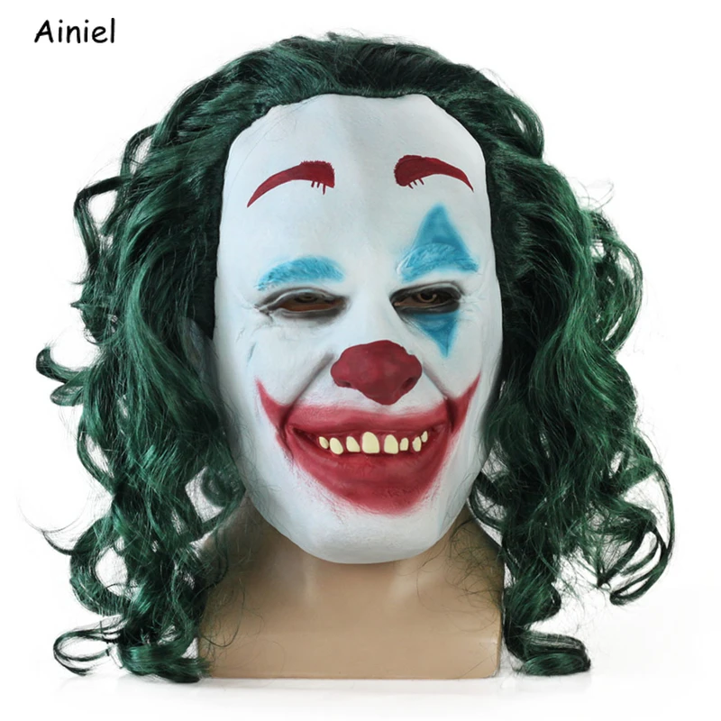 Маска Джокера маска Бэтмена Темного рыцаря ледгера костюм страшные маски клоуна