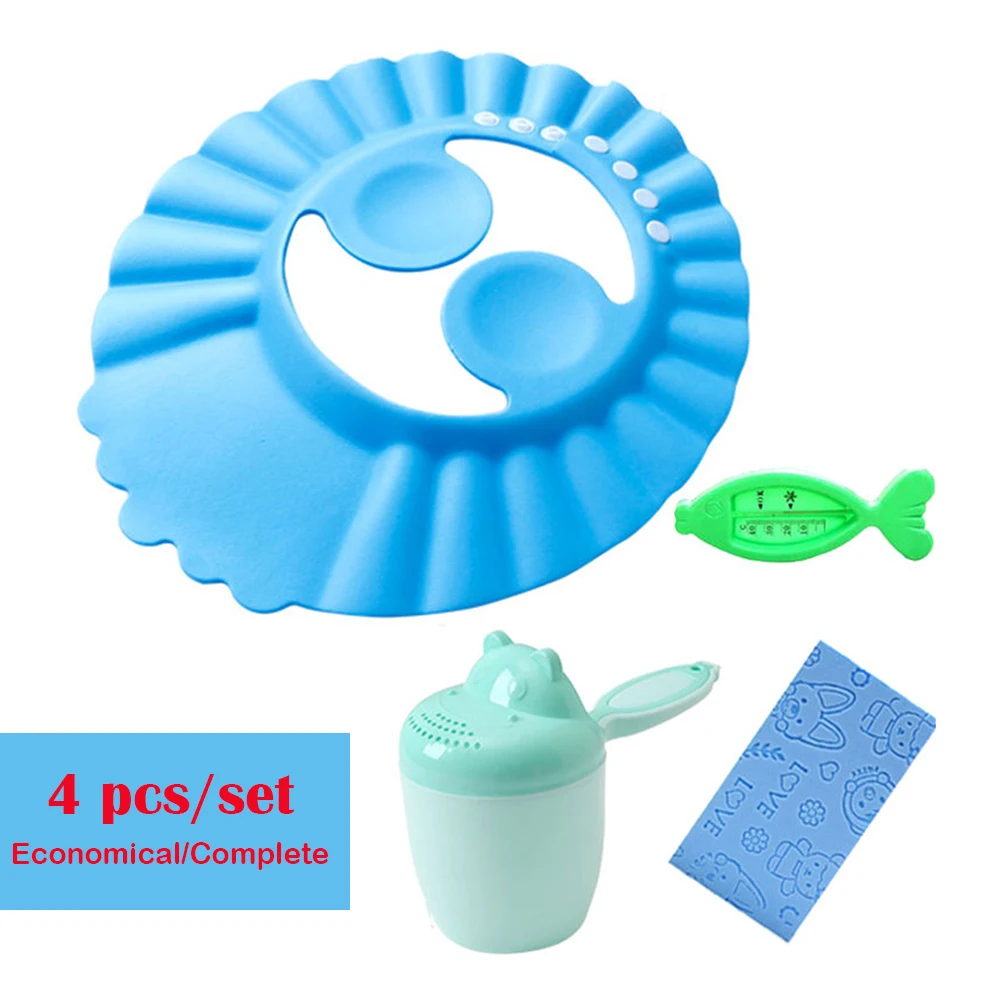 Для детей от 0 до 6 лет шапочка для шампуня регулируемый размер защита детского