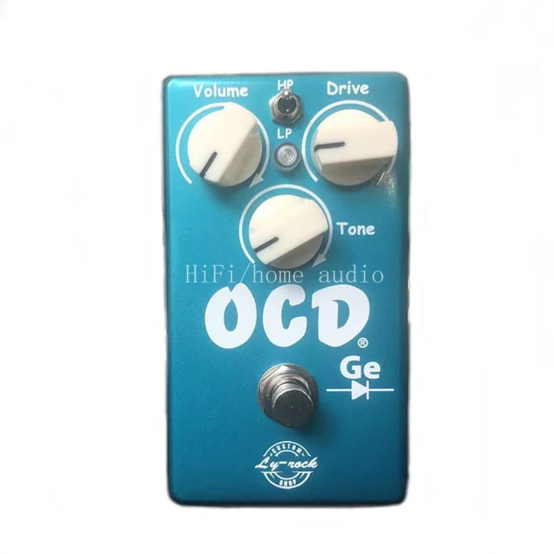 

LY-ROCK OCD rock педаль для электрической гитары от перегрузки, версия с германиевой трубкой, оригинальный клон трубки с трески-германиевой трубкой