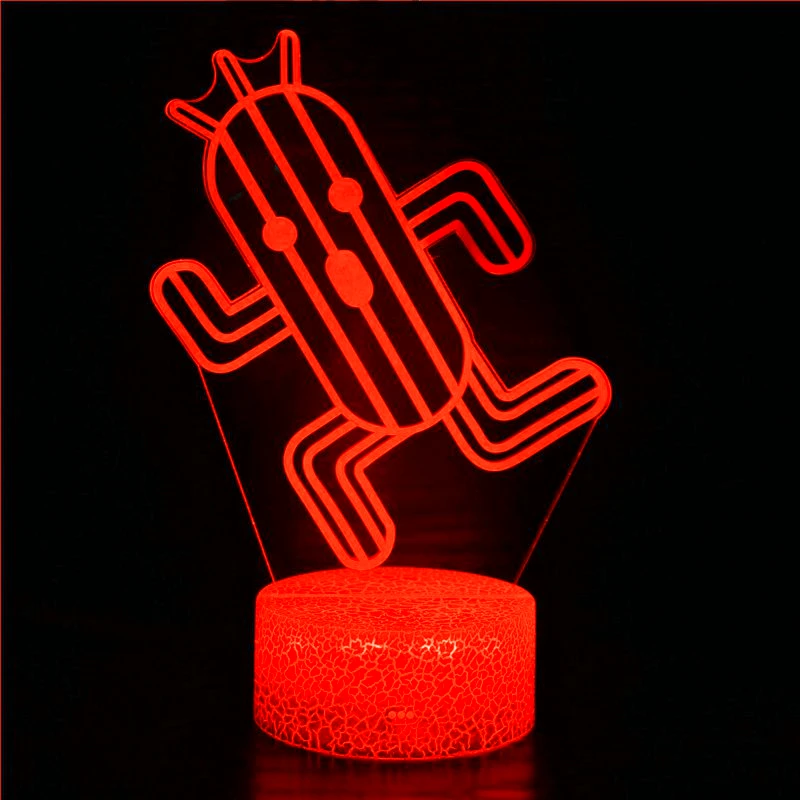 Ночной светильник финальная фантазия 3D сенсорный датчик меняющий цвет