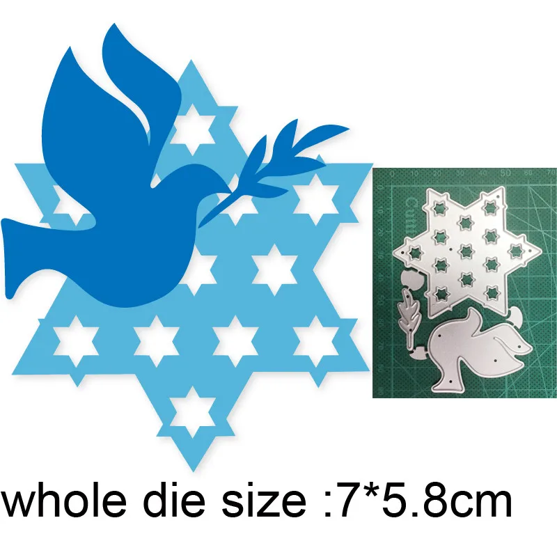 

Craft metal cutting dies cut die mold Animals Bird Stars Decoration Scrapbook paper craft knife mould blade punch stencils dies