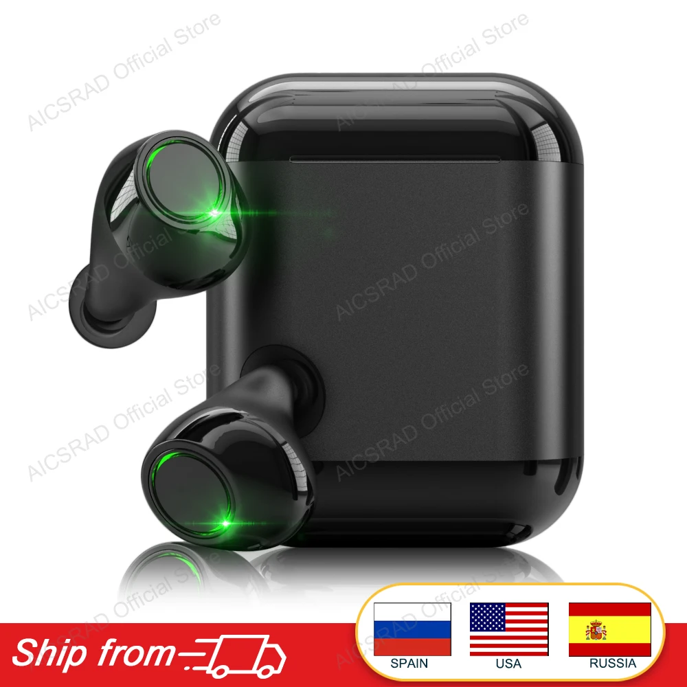 Новинка TWS наушники вкладыши беспроводные Bluetooth 5 0 стереогарнитура для телефона с