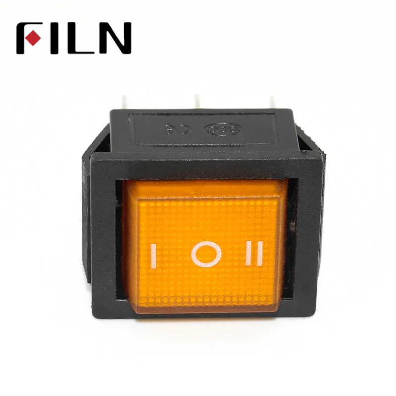 KCD4 250V 15A сверхмощный defond светодиодный переключатель освещенный на выключенном 6