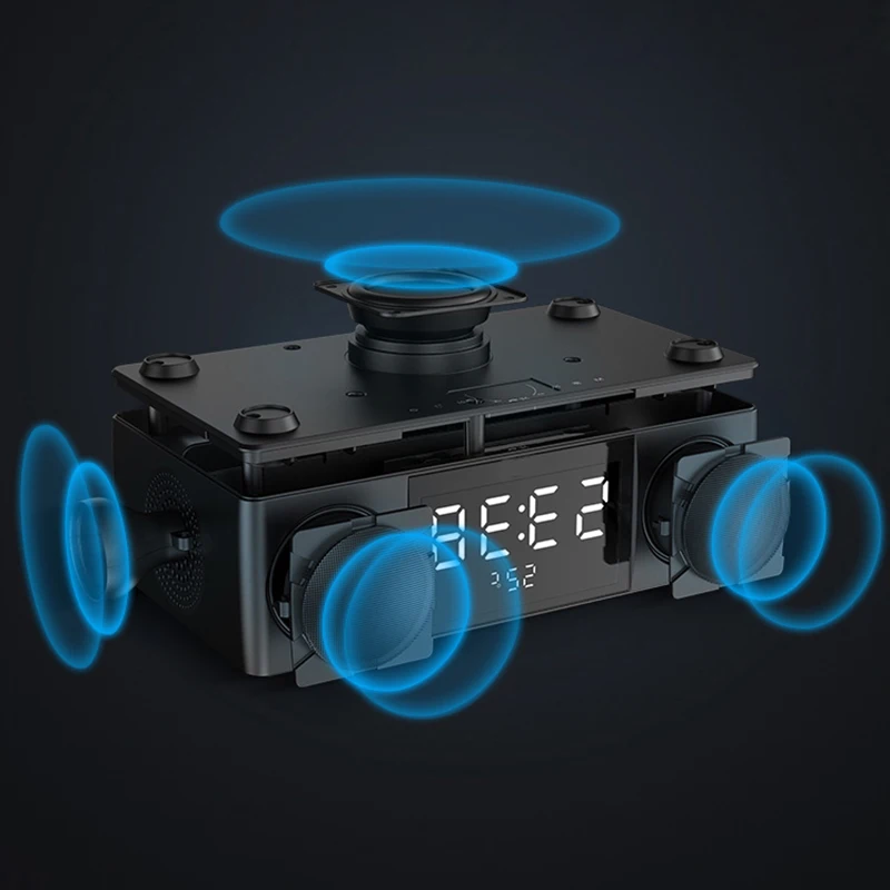 Цифровой светодиодный Будильник современные часы для мобильного компьютера