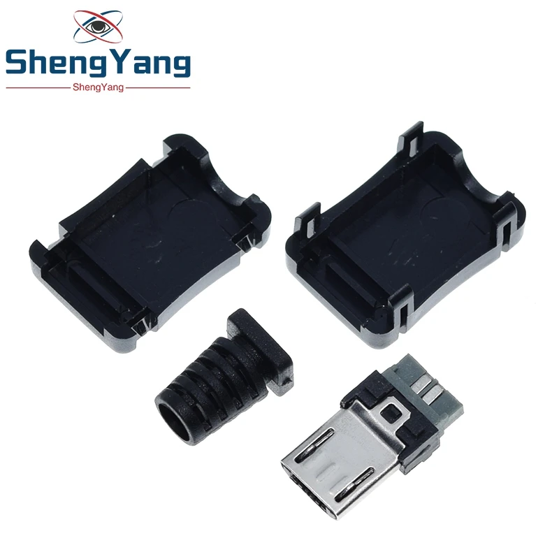 Высокое качество 10 шт потребительских упаковок для микро USB разъем Мужской Micro usb