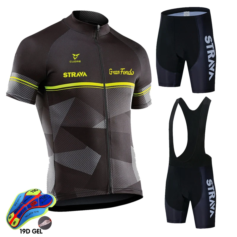 

2021 Pro Cycling Jersey 19D Bib Set Team STRAVA Bike Clothing Ropa Ciclism Bicycle Wear Clothes Mens Short Maillot Culotte