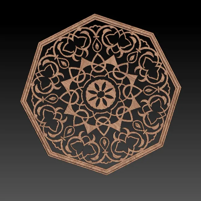Hollow out flower carving 3D model relief for cnc carved figure sculpture machine in STL file furniture decoration Decor | Инструменты