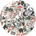 10  30  50 шт. японская анимация Waifu Сексуальная Девушка Граффити персонализированное украшение своими руками искусственная Водонепроницаемая наклейка оптовая продажа