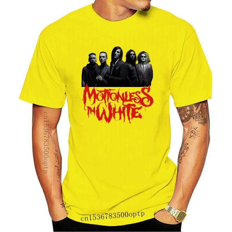 

Потрясающие мужские белые футболки без подвижных элементов, рок металлическая музыкальная брендовая уличная одежда, футболки