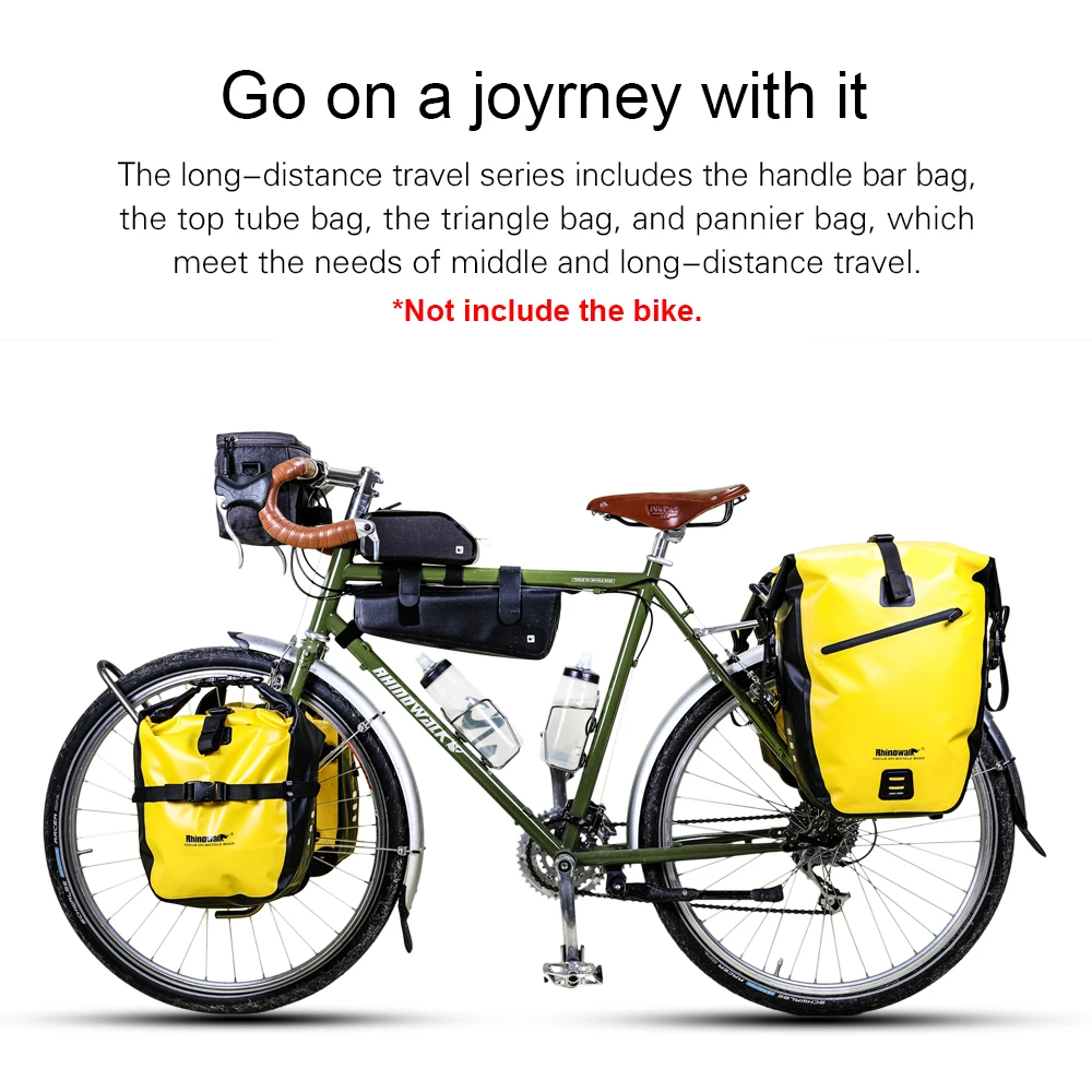 Комплект велосипедных сумок Rhinowalk для поездок на большие расстояния