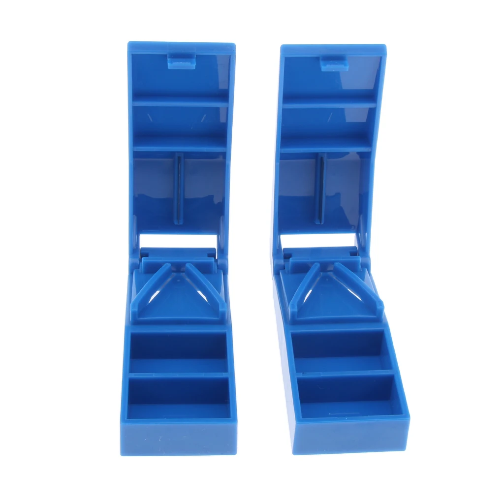 Набор из 2 для путешествий точное выравнивание таблеток прочное режущее лезвие