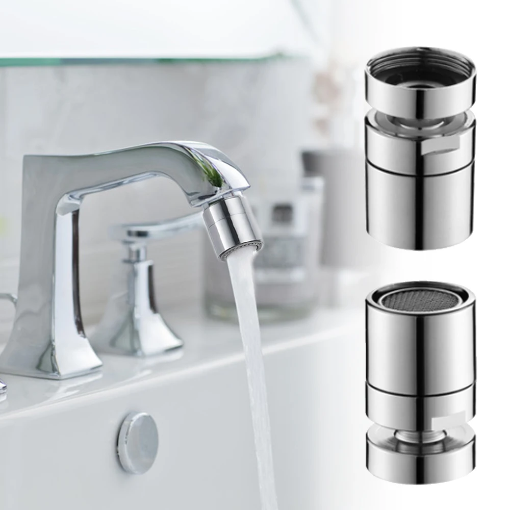 

Brass Water Saving Tap Faucet Aerator Sprayer Attachment with 360-Degree Swivel Mixer Aerator Tap