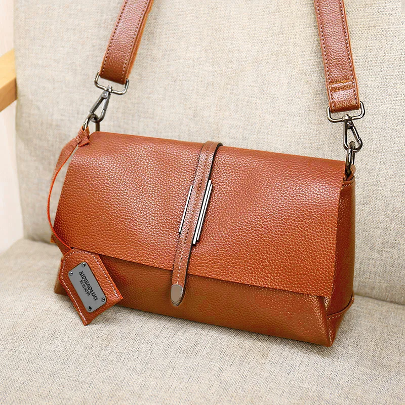

BBag 2021 Summer newness Soft PU leather Women's shoulder bag Fashion versatile crossbody bag