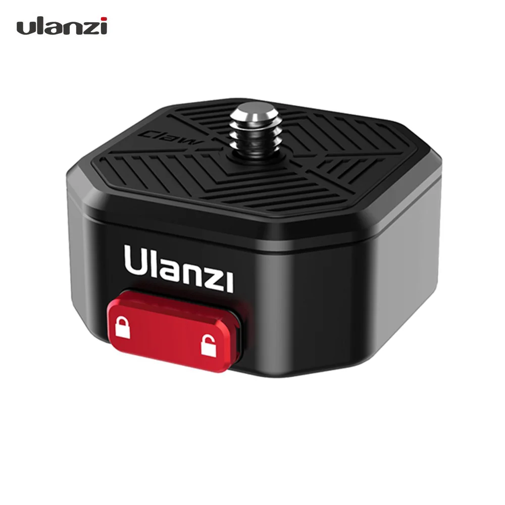 

Ulanzi коготь Quick Release Plate/мини QR Платер с 1/4 дюйма Винт 50 кг Максимальный вем нагрузки для DSLR Камера вспомогательных приспособлений для фотосъем...