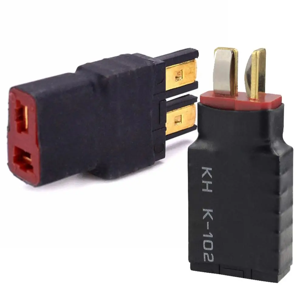 

1PC Male T-Plug Deans to Female TRX Traxxas Connector Adapter for RC Battery ESC & Charger